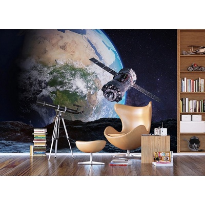 AG Design FTNXXL-1233 Vliesová fototapeta Vesmírná stanice rozměry 360x270 cm