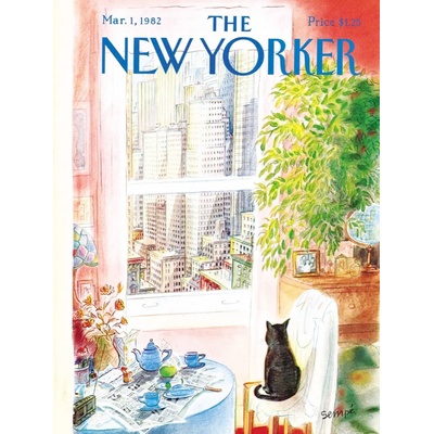 New York Puzzle Company - Puzzle The New Yorker - Cat's Eye View - 1 000 piese