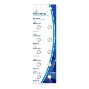 MediaRange Premium Alkaline монетни батерии AG1 (LR621) 1.5V - 10 бр