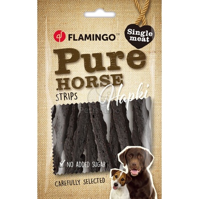 Flamingo Hapki Pure Strips - ленти от конско месо 85 г