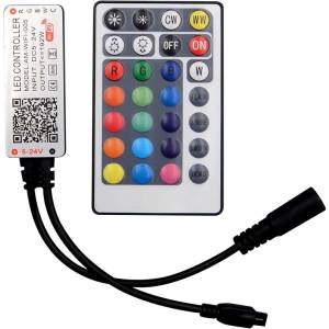 V-TAC Wifi Контролер Дистанционно CCT 3в1 RGB 28 Бутона - 2900 (2900)