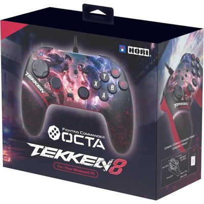 HORI Контролер Hori - Fighting Commander OCTA, Tekken 8 Edition (PC)