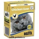 Krmivo pro kočky Bozita kousky jelly kuře & játra 370 g