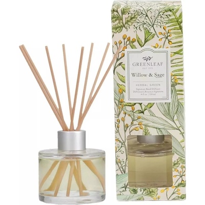 Greenleaf Vonný difuzér Willow & SageVrba a šalvěj 118 ml