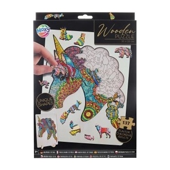 MOXY Obrysové Jednorožec 137 dielov