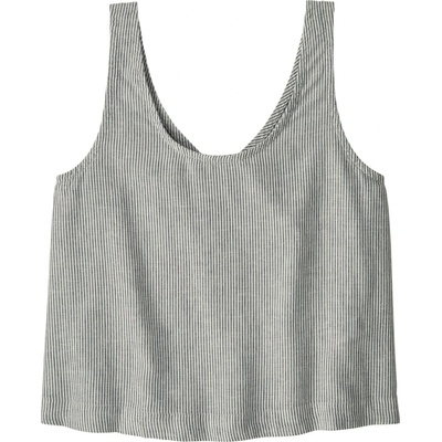 Patagonia Дамски топ Patagonia Women's Garden Island Top - Solstice Stripe: Smolder Blue - размер XS (916-6165-0211)