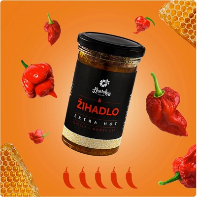 Žihadlo EXTRA HOT Lhotský včelař 300 g