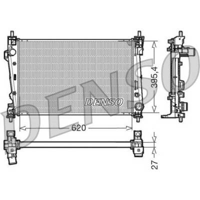 Chladič, chlazení motoru DENSO DRM01006