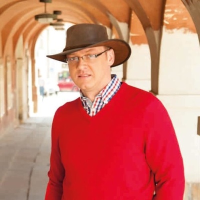 Pánsky brúsený kožený stetson Barmah hats tmavo hnedá