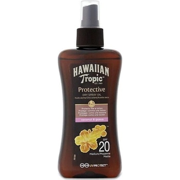 Hawaiian Tropic Protective olej na opaľovanie spray SPF20 200 ml