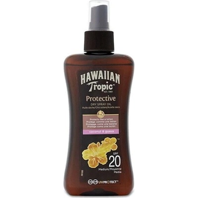 Hawaiian Tropic Protective olej na opaľovanie spray SPF20 200 ml