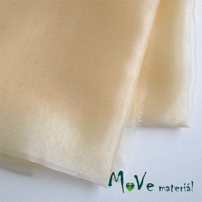 Organza krémová 140cm/ 20 cm - 37