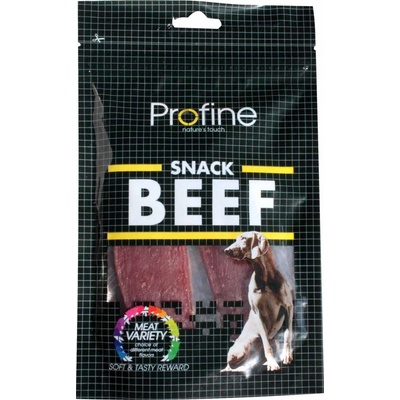 Profine Snack prémiové Hovězí plátky 80 g
