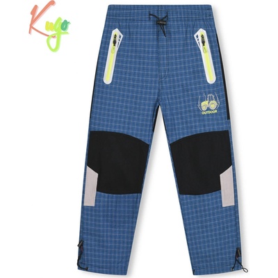 Kugo Chlapecké plátěné kalhoty FK7601 tyrkysová Tyrkysová