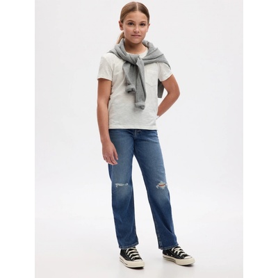 GAP Dětské džíny '90s loose indigo Tmavě modrá