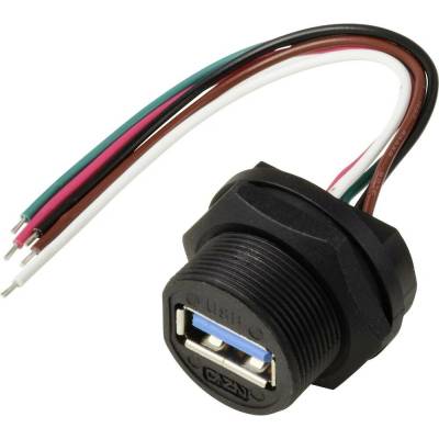 TRU COMPONENTS TC-E13T-FU2-PWF-0.1PV TC-13543556 USB konektor 0.1 m, 1 ks