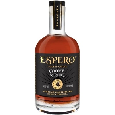 Espero Coffee & Rum 40% 0,7 l (čistá fľaša)