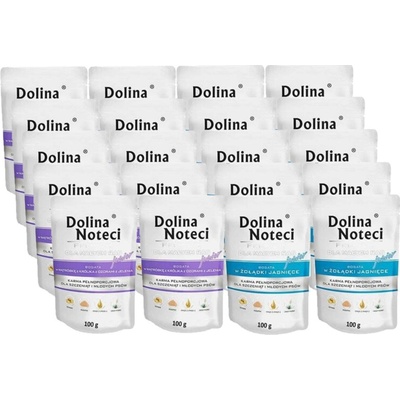 Dolina Noteci Premium malých plemen Junior s vysokým obsahem jehněčího a králičího masa 20 x 100 g