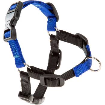 Ferplast COACH Medium - Регулируем нагръдник за обучение на кучета с предна фиксираща система, A: 20-26 см B: 42-59 см 10 мм - син