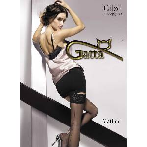 Gatta Чорапи Poczochy-Gatta-Matilde-NeroV-2520-Nero - Черен, размер 1/2