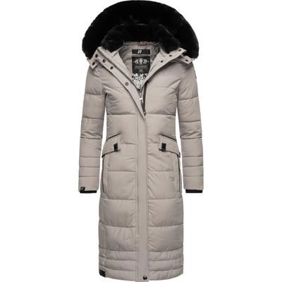 NAVAHOO Зимно палто 'Fahmiyaa' сиво, размер XXXL