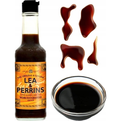 Omáčka Lea & Perrins 290 ml, vegetariánská, bez konzervantů