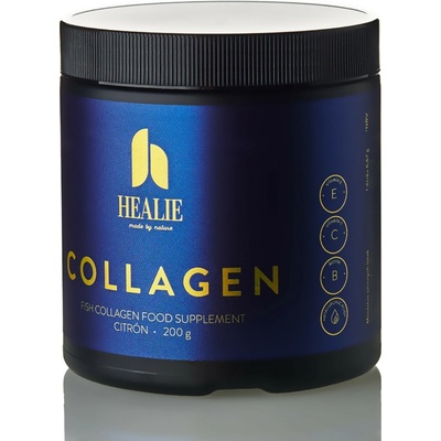 Healie Premium Collagen s keratínom dóza citrón 30 dávok odmerka 200 g