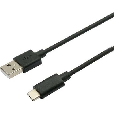 Kabel C-TECH USB 2.0 AM na Type-C kabel (AM/CM), 1m, černý CB-USB2C-10B C-Tech