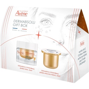 Eau Thermale Avène DermAbsolu Комплект - Уплътняващ дневен и Пълнител, 2 х 50 ml