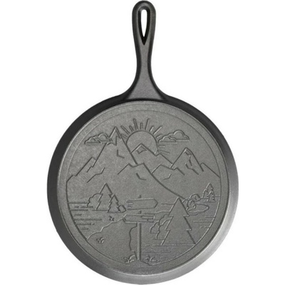 Lodge Litinová pánev na palačinky Wanderlust 26 cm L9OGWND