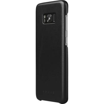 Mujjo Leather Case - кожен (естествена кожа) кейс за Samsung Galaxy S8 Plus (черен)