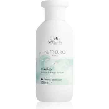 Wella Professionals NutriCurls Curls Micellar Shampoo Шампоан за жени 250 ml опция Нова опаковка