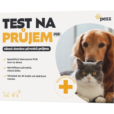 Pezz PCR test na nejčastější původce průjmu