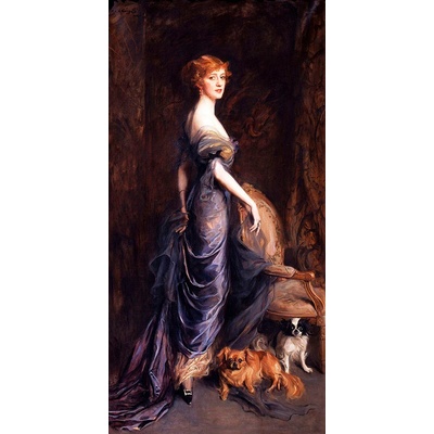 Portrét paní Sandysové 30x60cm - Philip Alexius de Laszlo