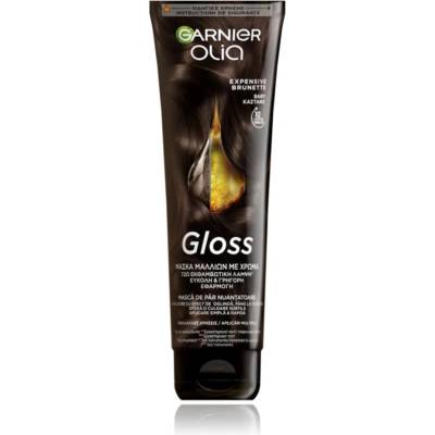 Garnier Olia Gloss Възстановяваща цветна маска За коса цвят Expensive Brunette 150ml