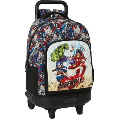 The Avengers Училищна чанта с колелца The Avengers Forever Многоцветен 33 X 45 X 22 cm