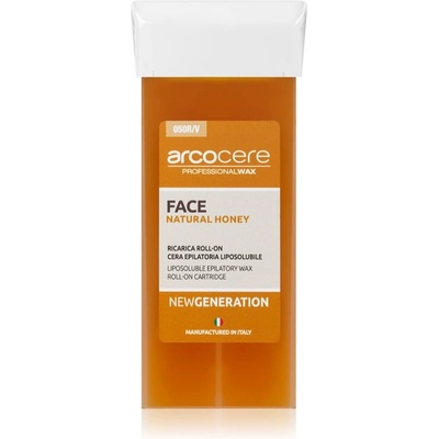 Arcocere Professional Wax Face Natural Honey Епилиращ восък за лице резервен пълнител 100ml