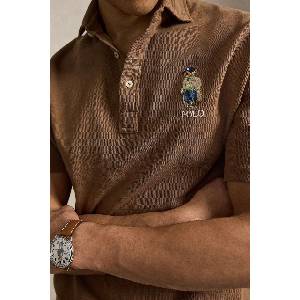 Ralph Lauren тениска с яка мъжка от памук (710B27060)