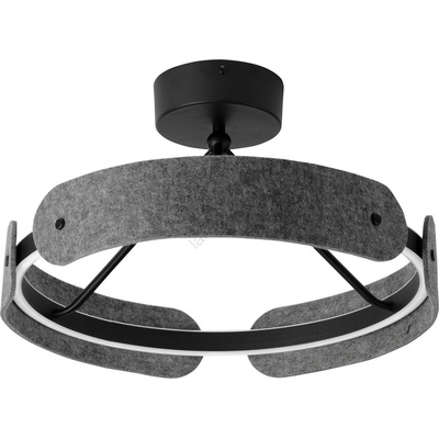 OSRAM - LED плафон DECOR CURVE LED/33W/230V Ø 43 cm сив (P227629)