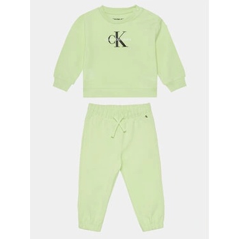 Calvin Klein Jeans Анцуг Monogram IN0IN00017 Зелен Regular Fit (Monogram IN0IN00017)