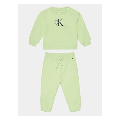 Calvin Klein Jeans Анцуг Monogram IN0IN00017 Зелен Regular Fit (Monogram IN0IN00017)