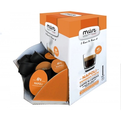 Must Napoli, 50 бр. Кафе капсули, съвместими с Dolce Gusto (762378)