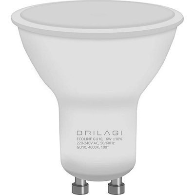 Brilagi LED žárovka Ecoline GU10/6W/230V 4000K BG1910