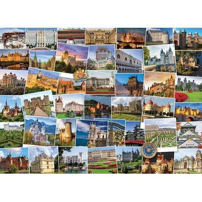 Eurographics Světoběžník Hrady a zámky 1000 dielov