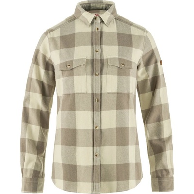 Fjällräven Övik Heavy Flannel Shirt W Fog-Chalk White