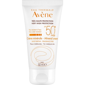 Avène Sun Минерален слънцезащитен крем за лице, SPF50+, 50 ml