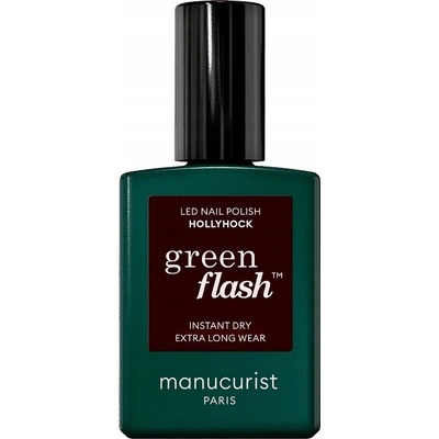 Manucurist Green Flash Lak na nehty Hollyhock 15 ml