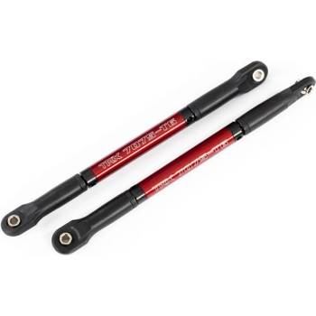 Traxxas Push rods, aluminum (red-anodized), heavy duty (2) (assembled with rod ends and threaded inserts) TRX8619R (TRX8619R)