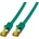 EFB Elektronik RJ45 пач корда кат. 6a с кат. 7 едножилен кабел, S-FTP, зелена, EFB (0.50 м) (MK7001.0,5GR)