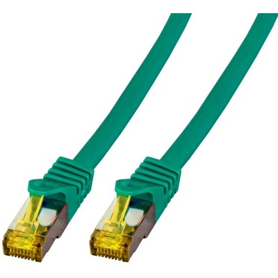 EFB Elektronik RJ45 Пач корда S-FTP, кат. 6A, LSZH, кат. 7 Raw cable, зелена & mdash; 0.50 метра (MK7001.0,5GR)